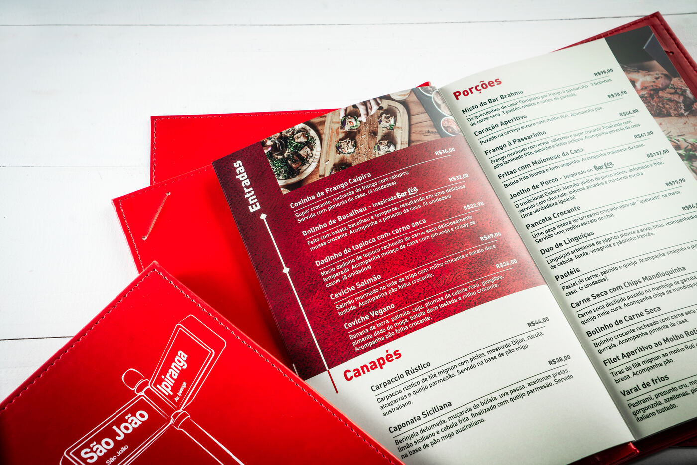 cardápio para bar personalizado com engenharia de cardápio