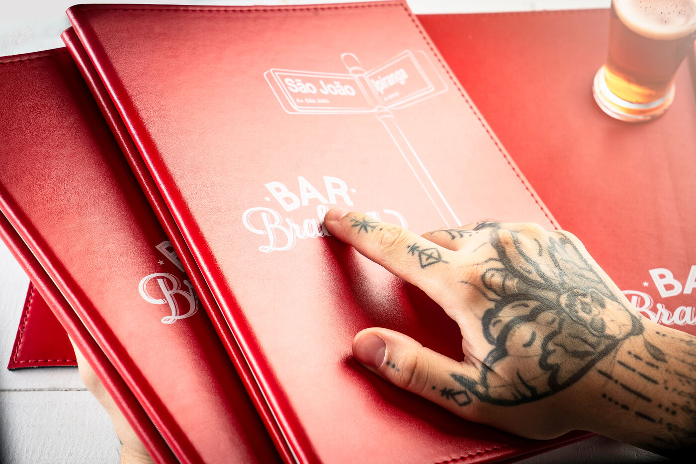 cardápio para bar personalizado com engenharia de cardápio