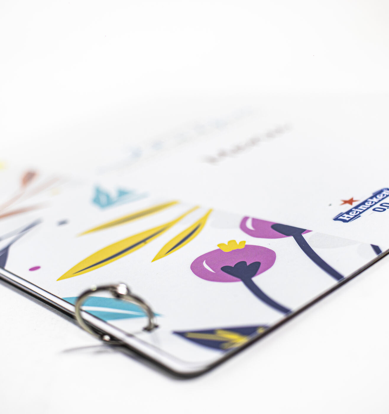cardápio impermeável personalizado