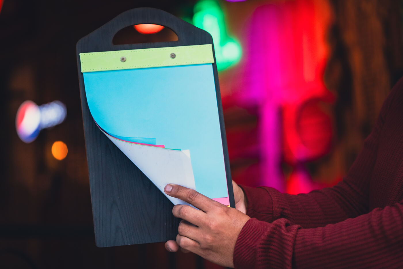 cardápio personalizado para bar e restaurante