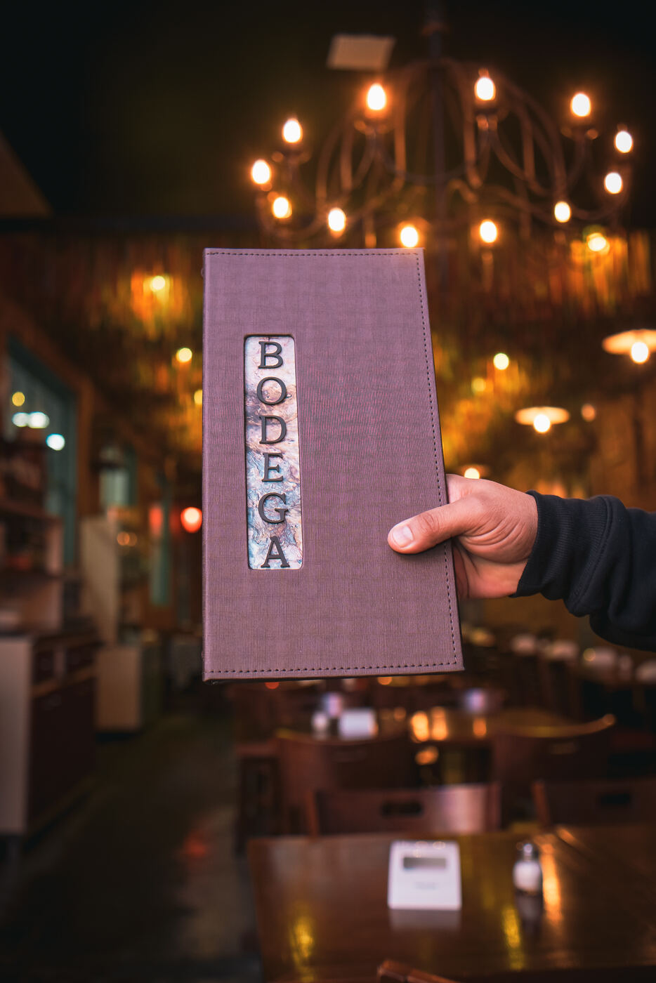 cardápio em couro impresso para pizzaria