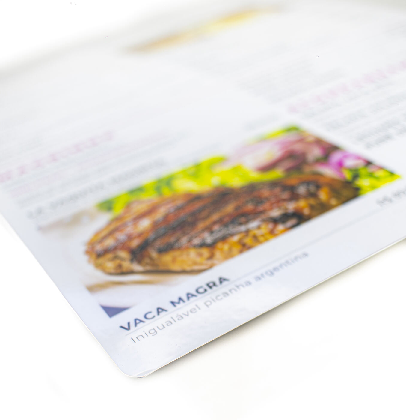 cardápio para praça de alimentação com engenharia de cardápio