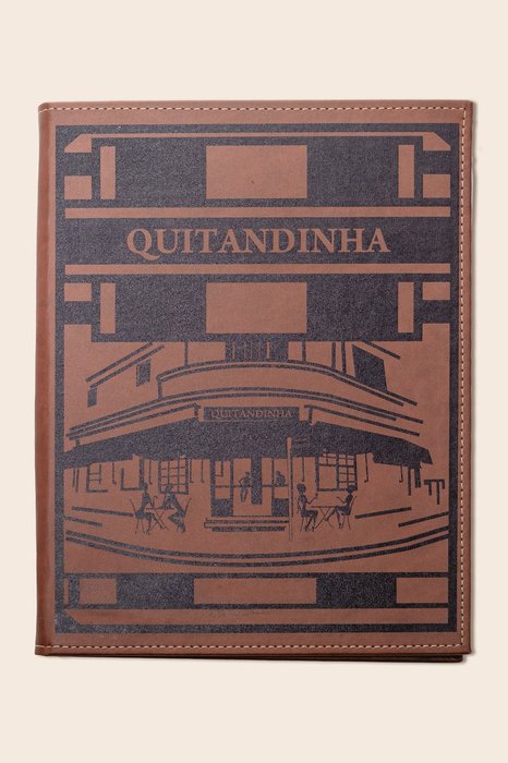 cardápio personalizado em silkscreen