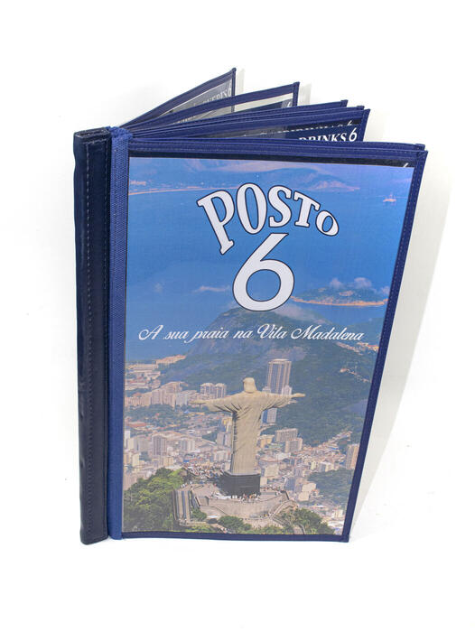 cardápio versátil em pp personalizado