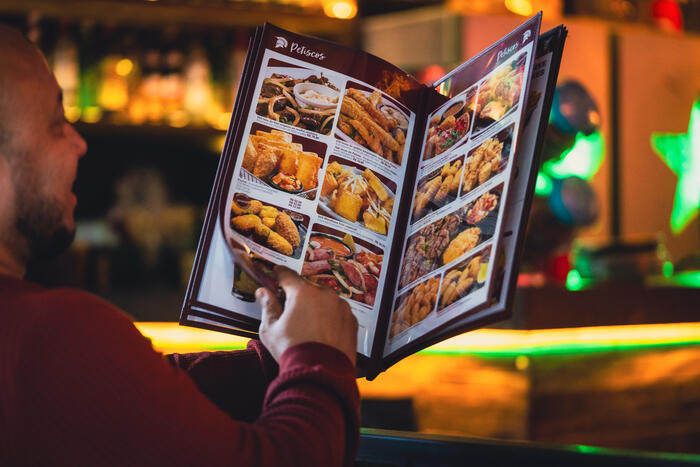 cardápio para bar personalizado com engenharia de cardápio