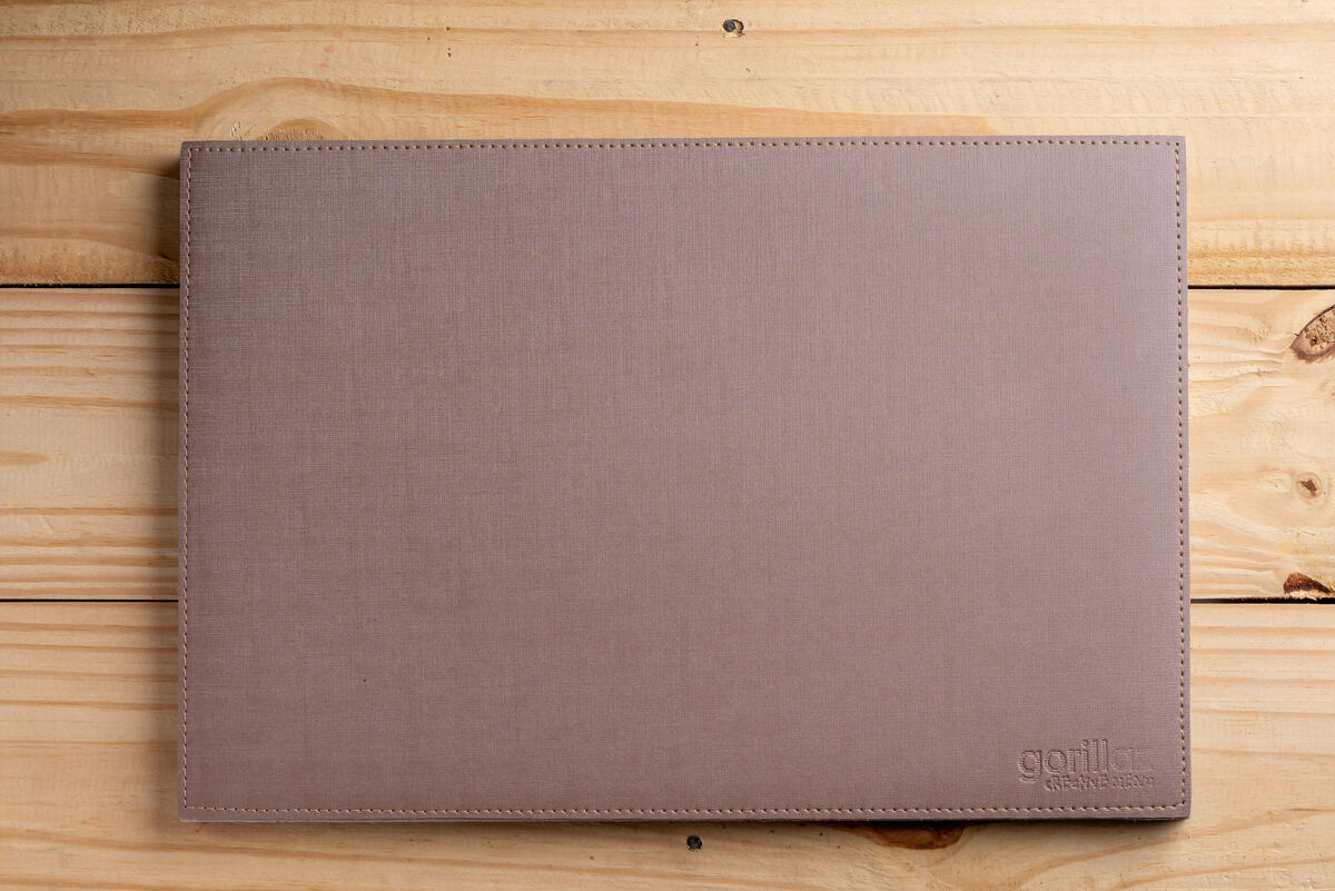 jogo americano retangular em couro especial duni